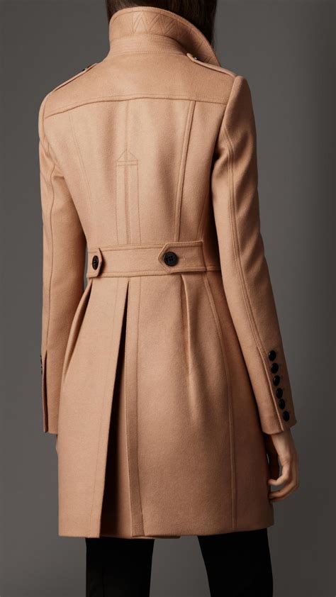 burberry beige wool coat|Burberry wool coat women.